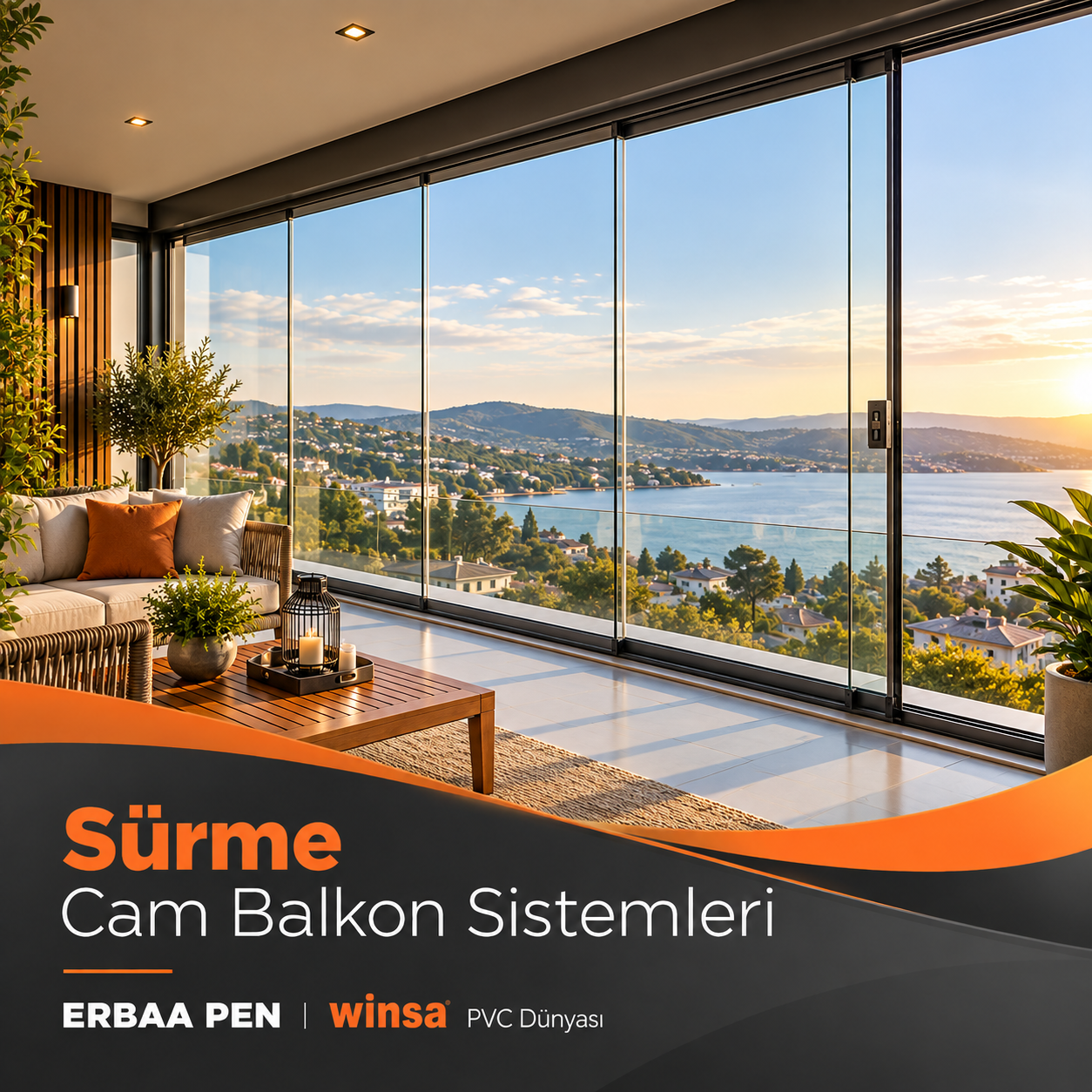 Erbaa Pen Sürme Cam Balkon Sistemleri